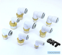 CKT quick coupling KQ series external threaded elbow joint KQ2L04-M5 KQ2L4-M6 KQ2L4-01 02S