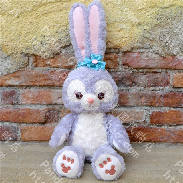 日本东京迪士尼代购 duffy新朋友 stellalou 史黛拉兔 毛公仔玩偶_不