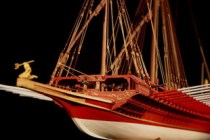 Doodle model Studio: Spain Calais paddle boat cover 1:64 (also known as La Real)