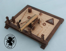 Dudu model Studio: (Unicorn) wooden model cover-1 30 ancient naval gun model
