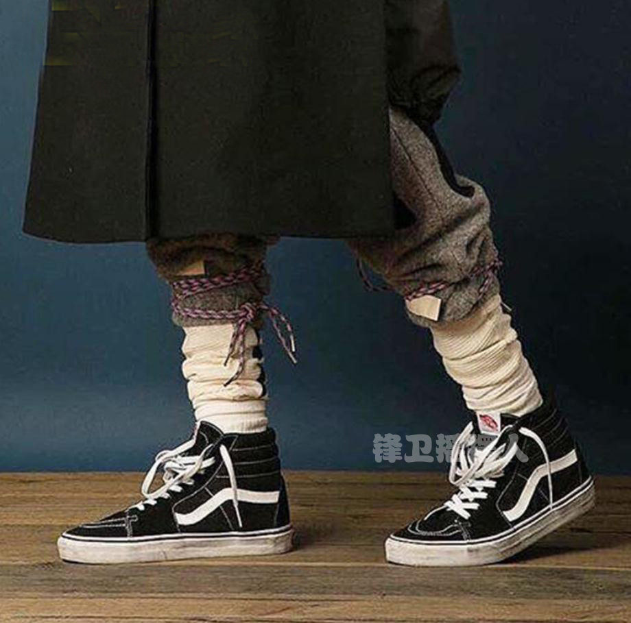 【锋卫】韩国vans sk8-hi经典黑白 纪念保罗沃克滑板鞋vn-0d5ib8c