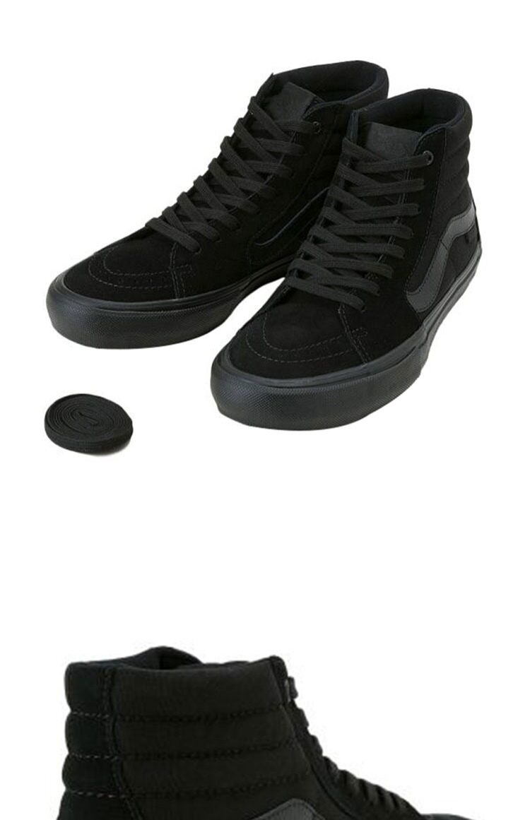 【锋卫】韩国vans sk8-hi经典黑白 纪念保罗沃克滑板鞋vn-0d5ib8c