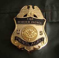 U.S. Metal Badge U.S. Department of Homeland Security Customs and Border Protection patrol badge
