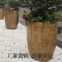 Resin Flower Bowl FRP Pot Composite Material District Household Decoration Vase Outdoor Pot Frame