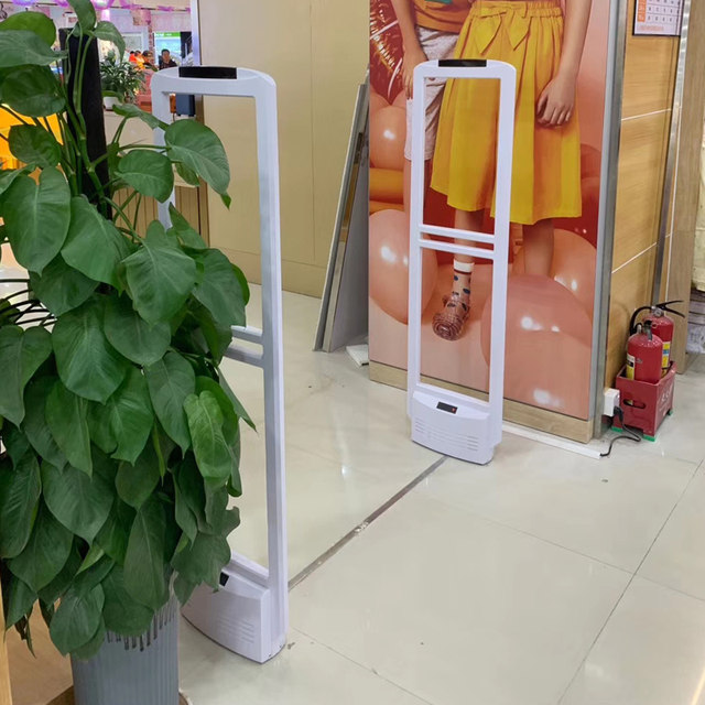 Supermarket anti-theft door acoustic magnetic anti-theft alarm clothes store access control mother and child department store buckle magnetic induction ປະຕູແມ່ເຫຼັກ