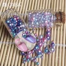 Magic Color Pearl Beauty Chia Ornament Medecor With Round Pearl Hsu May Wish Bottle People Fish Color Bright Ornaments