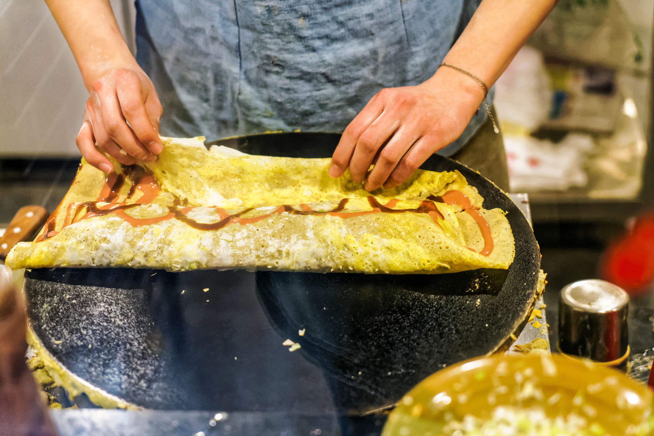 老北京煎饼果子早餐