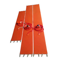 Silicone rubber heating plate silicone electric hot plate with candy heating cushion cabinet body sink Anti-freeze heating sheet 3D hot bed