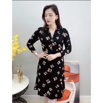 Xiao Wu boutique womens 2211 small flower dress Spring New temperament gentle socialite high-end skirt