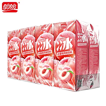 【盼盼】水蜜桃味饮料250ml*8盒[10元优惠券]-寻折猪