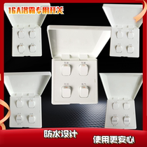 Bath Bath Four Switch is suitable for Bath Bath Bath Bath Bath Bath Four Cohesive Water-proof Interlock Switch Four Lights Heating