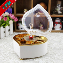 Creative love music box rotating dance ballet girl music box to send girlfriends birthday gift