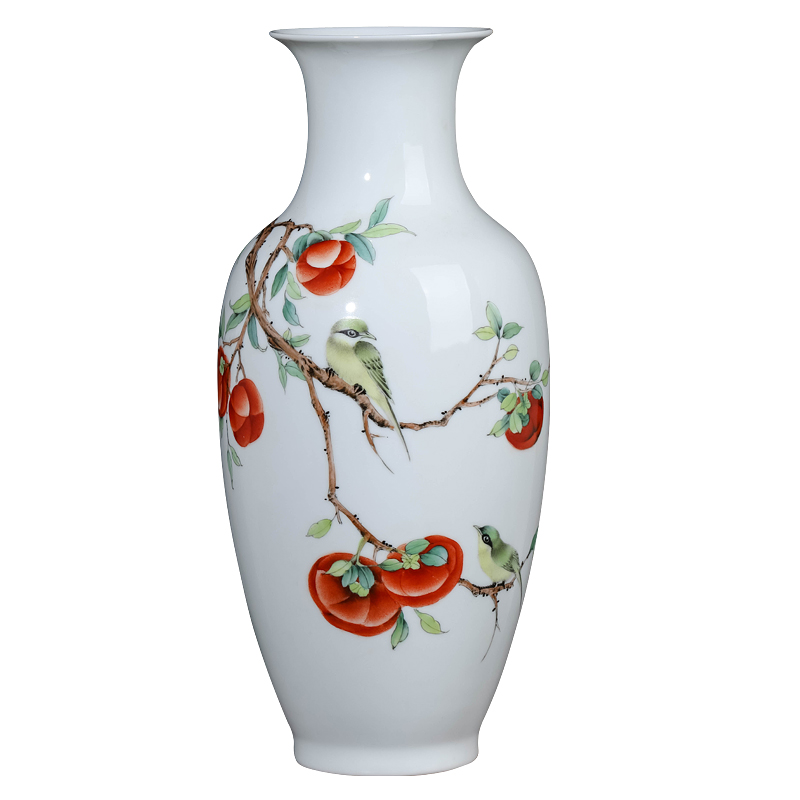 The Master of jingdezhen ceramics hand - made vases, new Chinese style living room porch TV ark, flower arranging decoration as furnishing articles