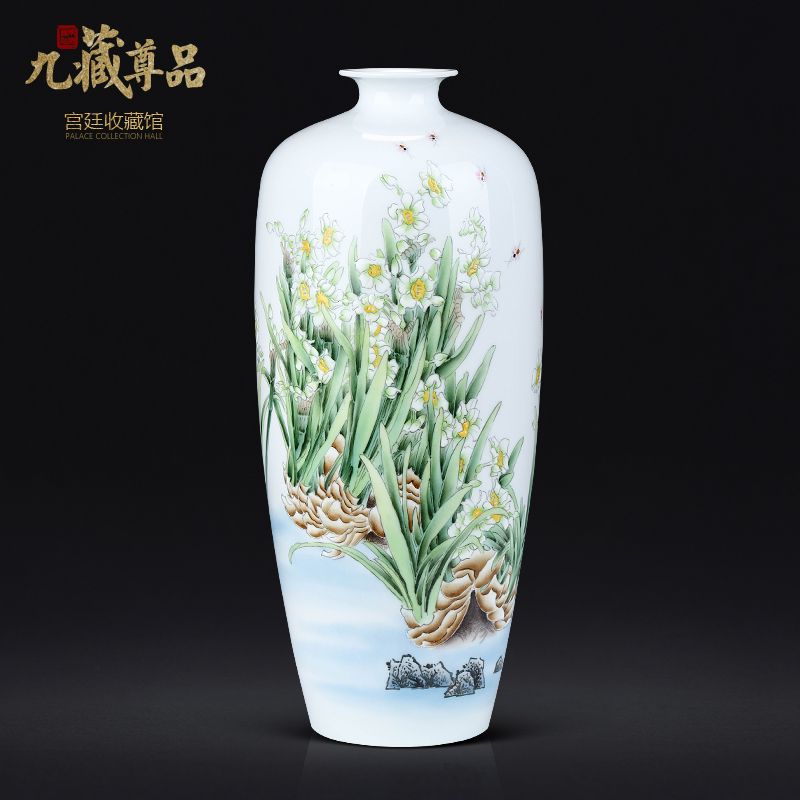 Master Chinese hand - made refers to flower vase jingdezhen ceramics sitting room porch TV ark, flower adornment furnishing articles