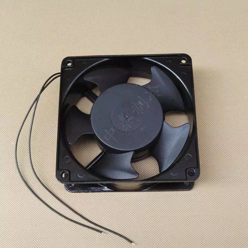 冰箱冰柜散热风扇220v散热风扇 12*12风机轴流散热风机冷凝器风机