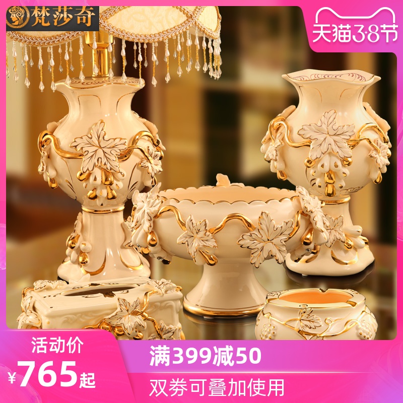 Vatican Sally, European - style key-2 luxury furnishing articles sitting room tea table grapes practical household ceramics decoration wedding gifts gifts