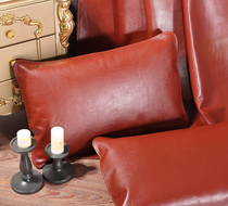 Headlayer genuine leather Buffalo leather mat mat Soft leather pillowcase Uber Mattress Pillow Bull Piste Mat thick