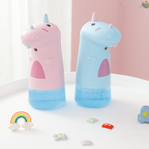 Childrens interest automatic induction foam washing phone smart foam alcohol spray soap dispenser charging cartoon soap dispenser