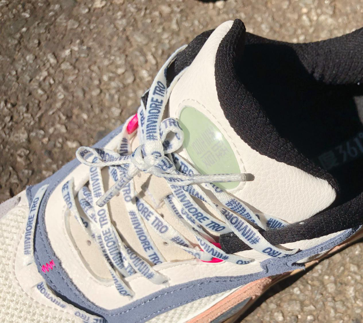 快查收出街利器361脸谱老爹鞋开箱