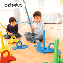 German Beldo fishing music childrens early education puzzle Enlightenment wooden toys boys and girls parent-child fishing game