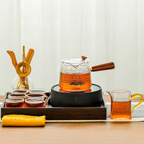 Tea maker Tea maker thickened glass teapot Heat-resistant and high temperature resistant Home office living room guest tea artifact