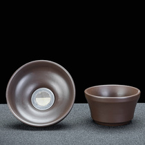 Purple sand tea drain original mine handmade creative tea filter Ceramic tea filter Tea making tool Tea partition Tea set accessories