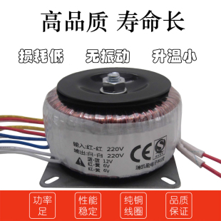 all copper wire wound tube front stage amplifier dedicated high-power toroidal power transformer 120w ac adapter