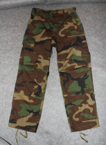 XSXS Code American Military Version Public Hair Original Goods Four-Bundle Camouflak Pants Plaid Fabric Tooling Long Pants Pure Cotton Thin