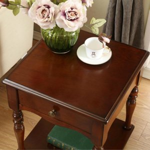 欧式方几正方形沙发边几小方桌美式茶几角几电话桌边柜创意床头柜