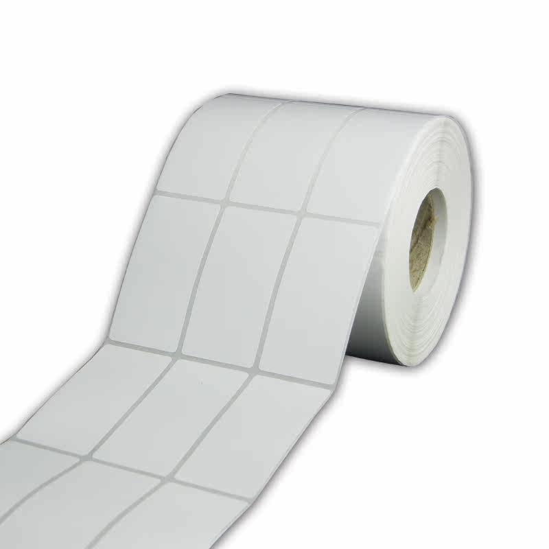 【广州乔顺办公专营店】30*60 铜版纸 不干胶标签打印纸 条码标签纸