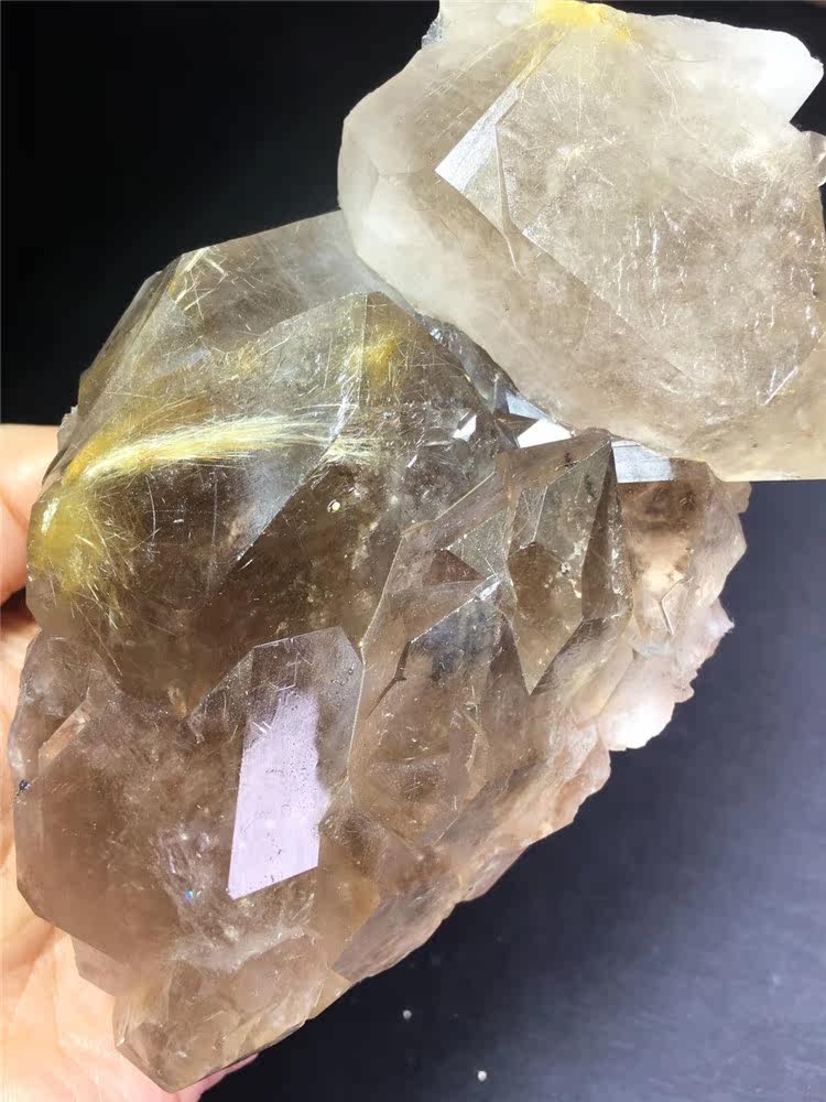 Кистлер 天然水晶钛晶发原生态骨干标本石净化消磁把玩摆件特惠 OTHER Кистлер 天然水晶钛晶发原生态骨干标本石净化消磁把玩摆件特惠 OTHER