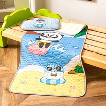 Baby Latex Mat Child Ice Silk Mat Kindergarten Afternoon Nap Breathable Soft Mat