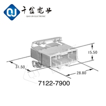 Qianjin supply 7122-7900 connector molded case car special connector spot quantity from excellent