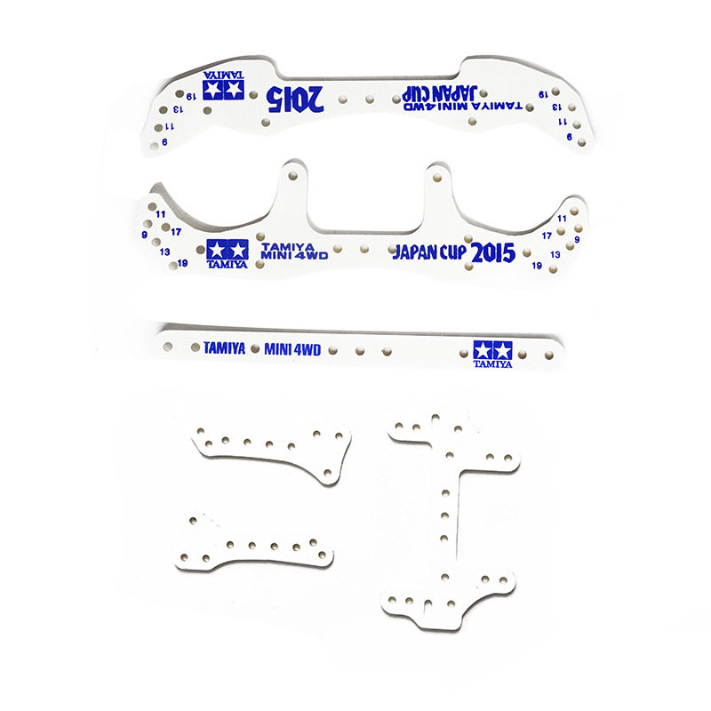 Self made Tiangong four-wheel drive car with lettering dragon head and phoenix tail glass fiber ice cream bar brake modification parts compatible with chassis (1627207:40758391761:color classification:15th Anniversary/White Complete Set with 10 6mm Screw