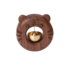 Not enough to store 2022 suction door style wind Suzuki entering the door to remind the bronze bell-bell doorbell Refrigerator Sticker Creative Tiger Year Gift