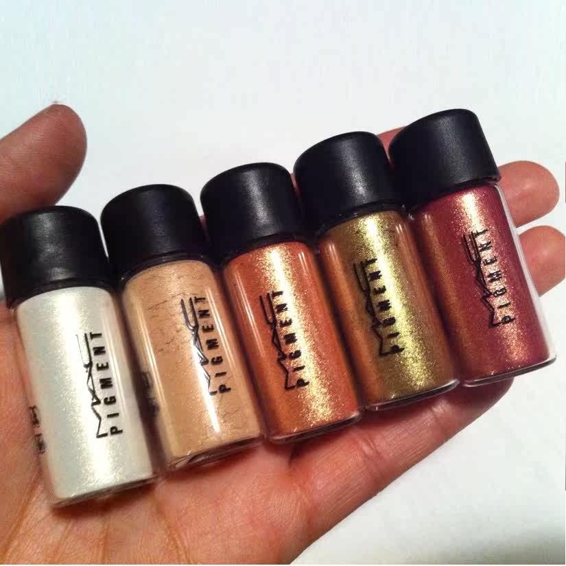 mac/魅可 little pigment魔幻星辰多用金粉眼影粉rose/blue brown