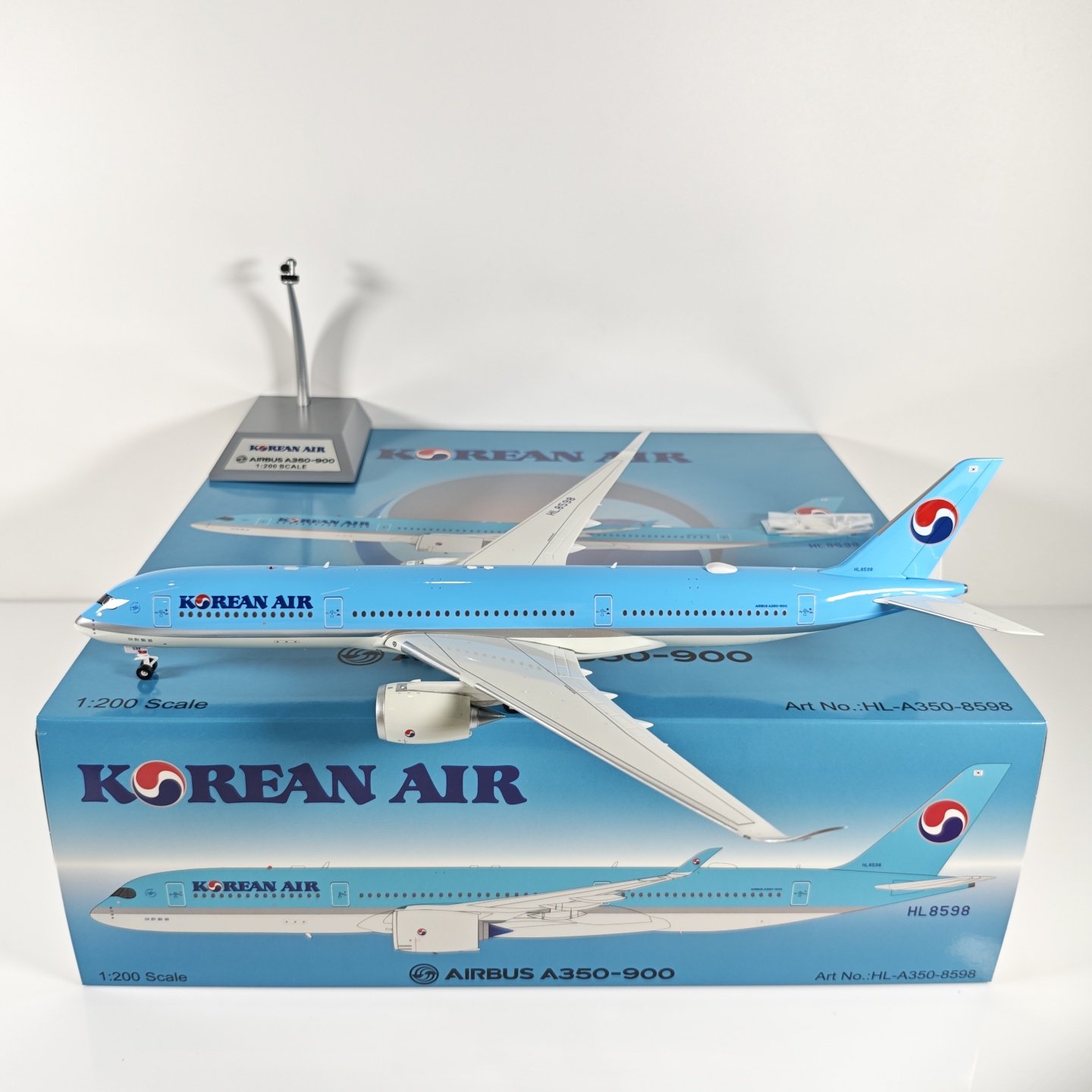 B-Models 1:200 大韓航空A350-900 HL8598 合金飛機模型