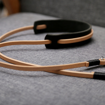 BHW Padded shoulder style Camera shoulder strap Micro single strap Handmade vegetable tanned cowhide Fuji Lycra Sony Genuine leather Neck Lanyard