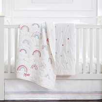 Spring a touch of rainbow children cotton cotton cotton hand quilted childrens quilting childrens quilting kindergarten nap cover cover 120x150