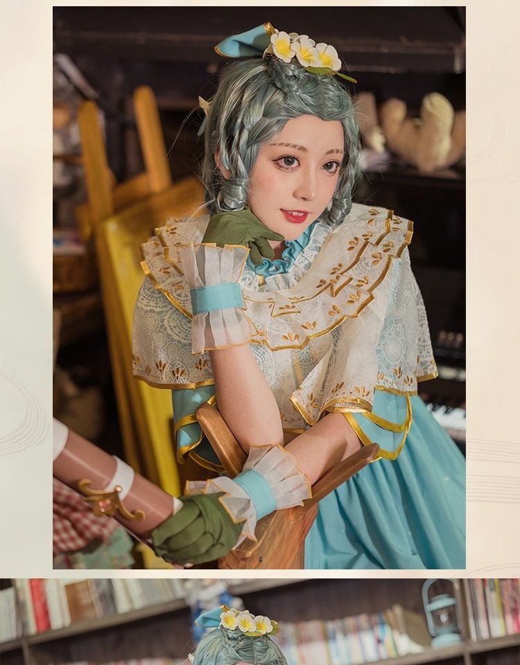 多肉君 第五人格cos医生 往昔cosplay服装艾米丽黛儿被舍弃的过往