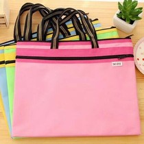 Extra large portable file bag A3 drawing paper bag 8k art drawing paper storage bag student children drawing bag drawing board bag