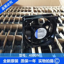 Original German ebmpaps 4600N high temperature resistant cabinet cooling fan t 12038 AC115V