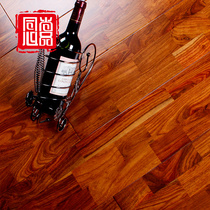 Asian pear pure solid wood floor A-level log plane plane indoor environmental protection flat buckle lock buckle factory direct sales