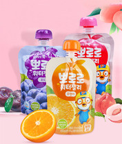 Korean baby food supplement juice Suction jelly Childrens juice 120ml
