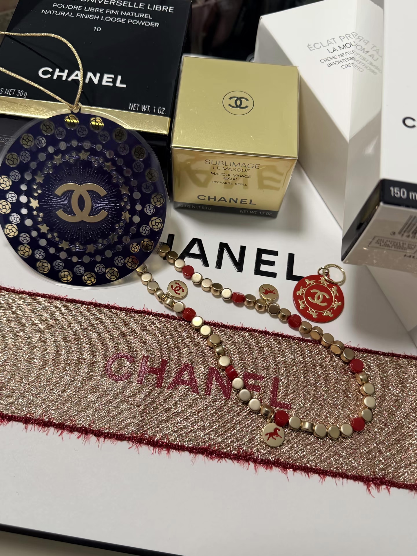 Chanel, черная сумка для паспорта, сумка через плечо, косметичка, в наличии на складе Chanel 