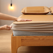 Carpenter mat fitted sheet section rattan seats 1 8m bed 1 5 natural summer foldable pure Vine all-inclusive mat 2 0 meters