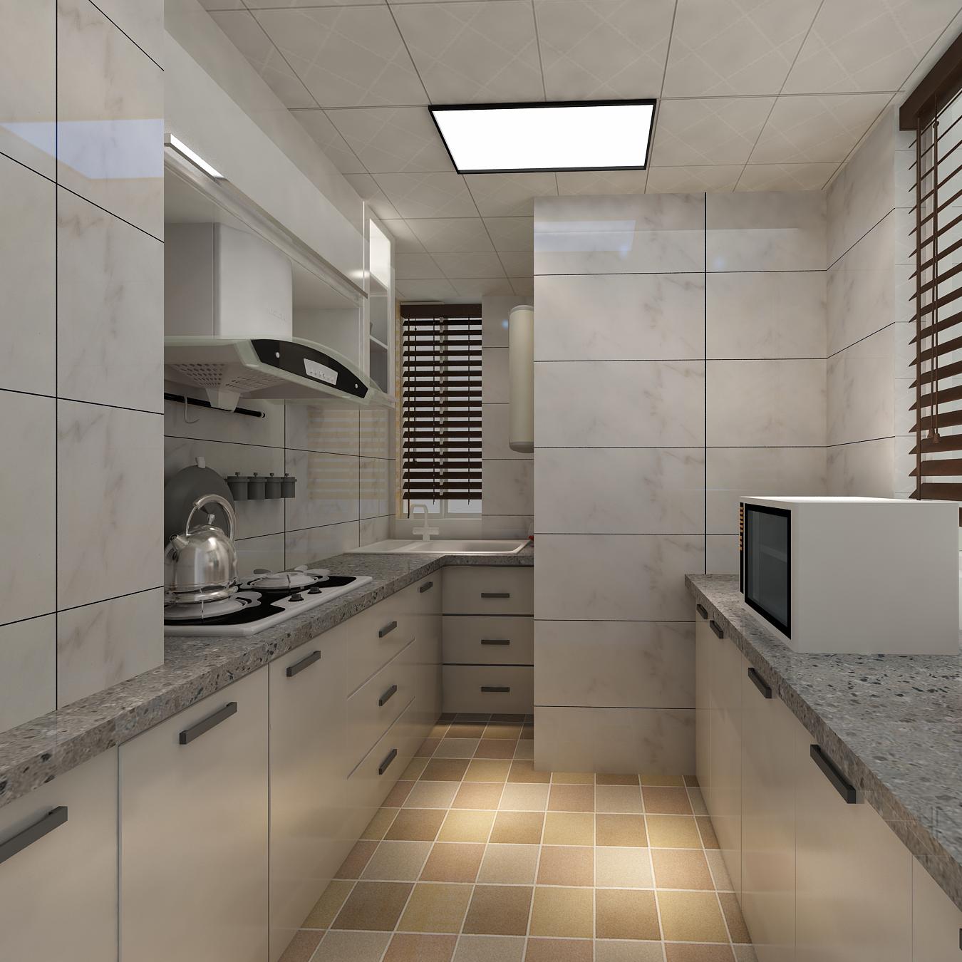 美式厨房|空间|室内设计|lanTu - 原创作品 - 站酷 (ZCOOL)