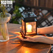 Solar hanging lamp home decorative lamp outdoor garden night lamp outdoor waterproof courtyard lamp Villa creative chandelier