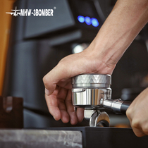 mhw-3bomber bomber coffee press powder hammer without handle spring fixed force filling balance pressure device 58mm