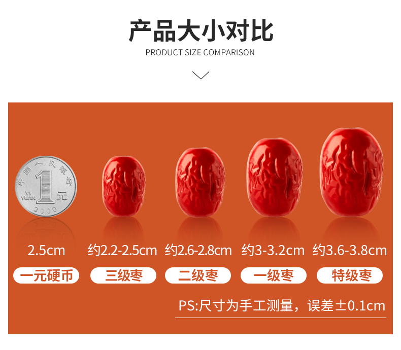 常想你精品二级红枣1000g